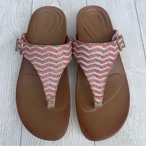 AETREX Rita Flip Flops Thong Sandals Size 10